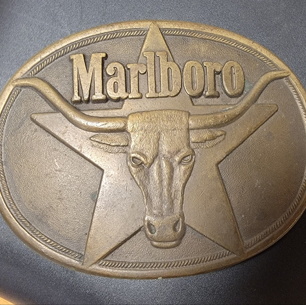 Marlboro belt buckle